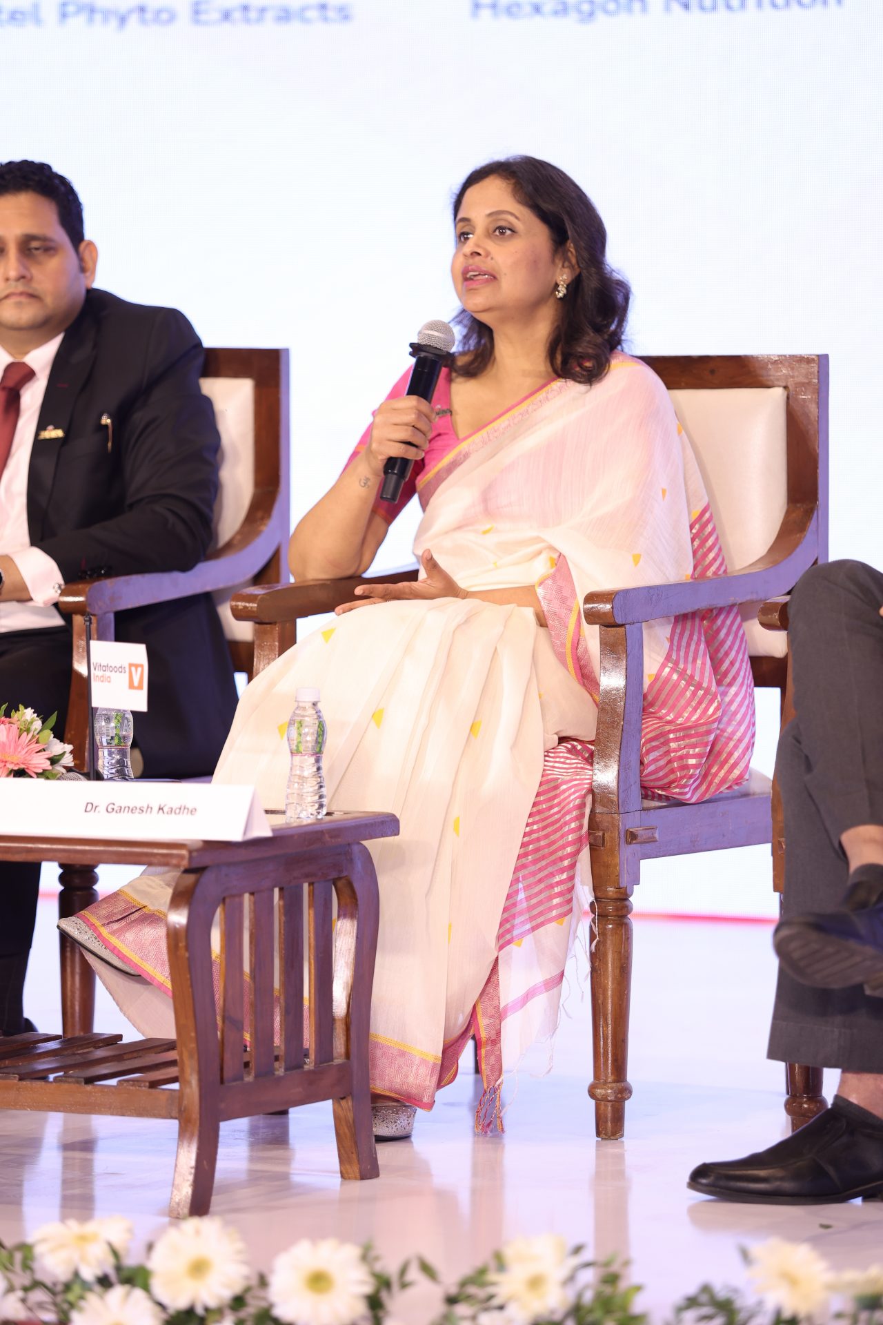 Presenters at the Vitafoods India conference